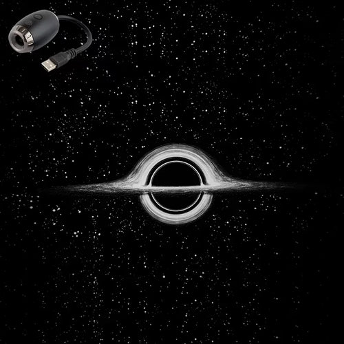 USB Car Atmosphere Projector Light Car Interior Ambient Light LED Starry Star Light Party Decor Romantic Saturn Galaxy Light